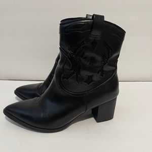 KIMA Mid Calf Black Boots